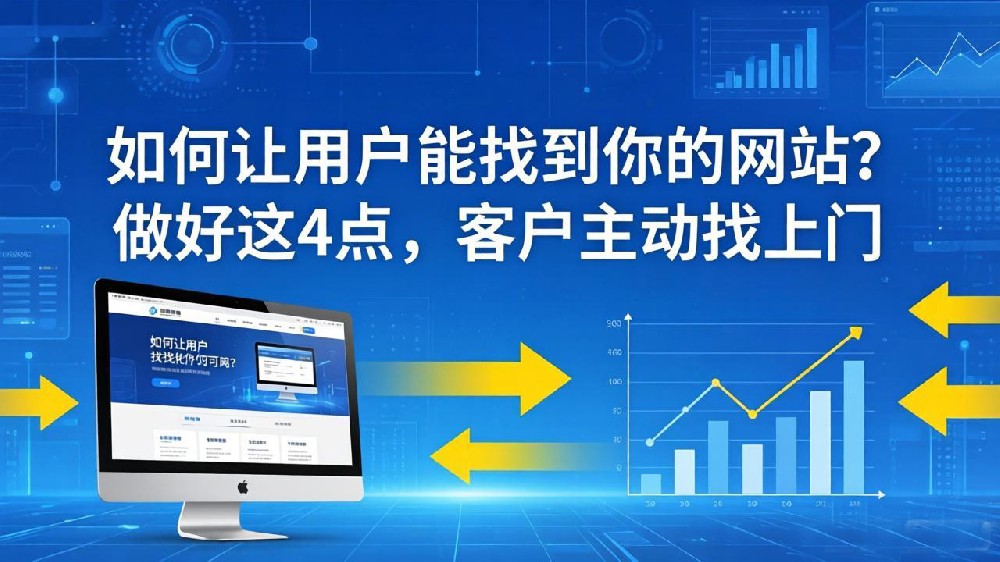 让用户能找到你的网站的四点方法