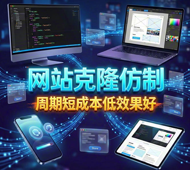 网站克隆仿制时间