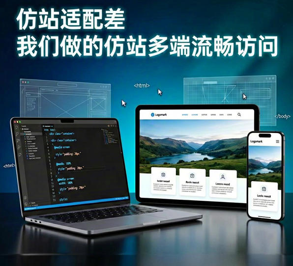 网站适配电脑和手机端