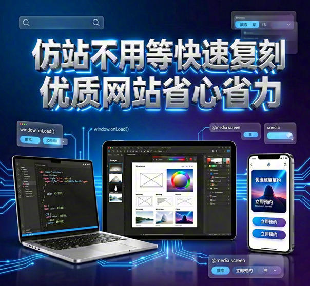 快速复刻网站