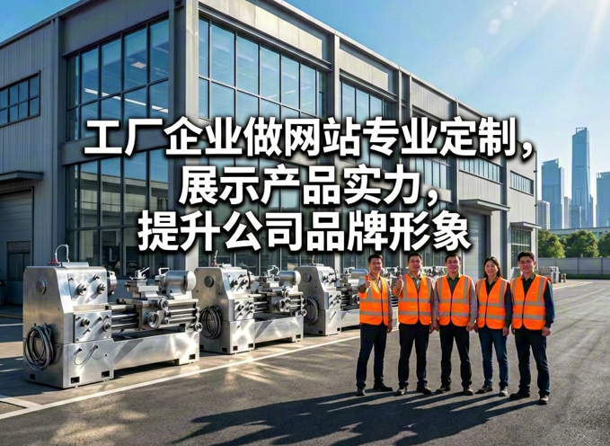 工厂企业做网站专业定制
