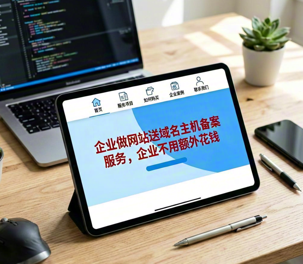 企业做网站送域名主机备案服务