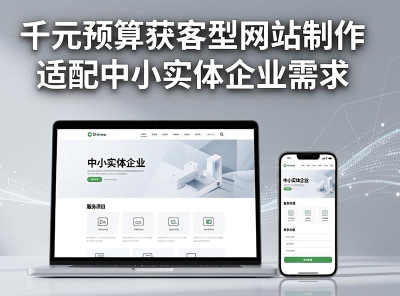 千元预算获客型网站制作