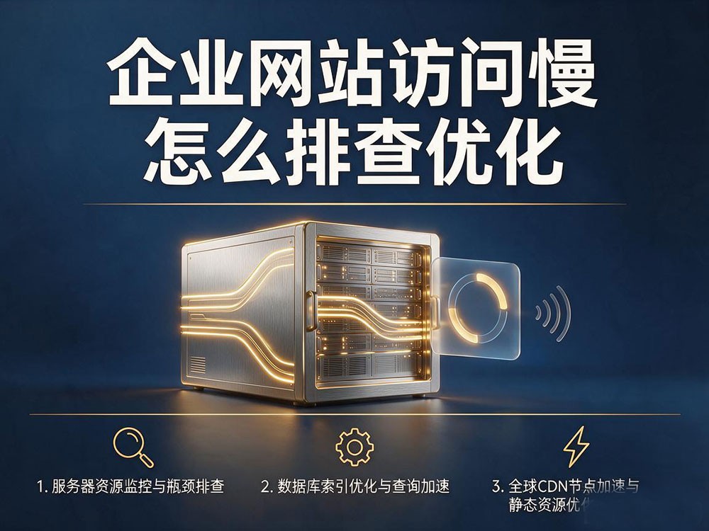 企业网站访问慢